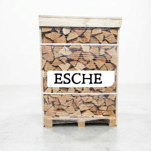 Brennholz Palette – Esche – 30/33 cm – kammergetrocknet – 1 RM