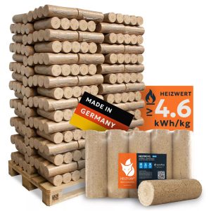 Nestro XL Blue Holzbriketts – rund ohne Loch – Palette 960 kg