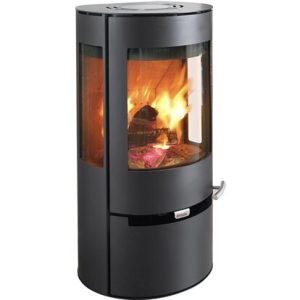 Kaminofen Alicante-Verkleidung Gusseisen Grau 8 kW