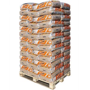 DRAGON Holzpellets – 6 mm – ENplus A1 – Palette mit 65 Säcken à 15 kg