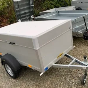 Deckelanhänger Humbaur Aluminium 210 x 110 cm – zGG 750 kg – ungebremst