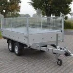 Kippanhänger Debon PW1.2 Eco – manuelle Pumpe – zGG 2000 kg