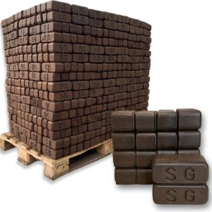 Feuerpracht Premium Torfbriketts – 960 kg Palette