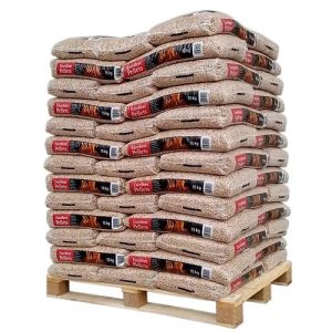 Französische Holzpellets Natural Energie – Palette 1050kg (70 Säcke)