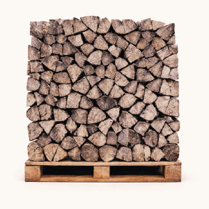 Hainbuchen-Brennholz 50 cm trockene Scheite auf Palette
